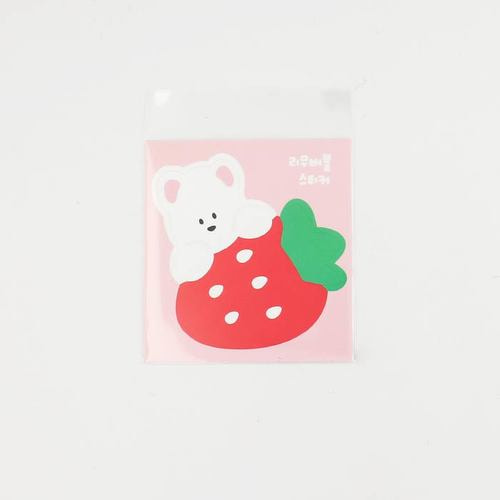 [리무버블] 꼬미 딸기 러비하비