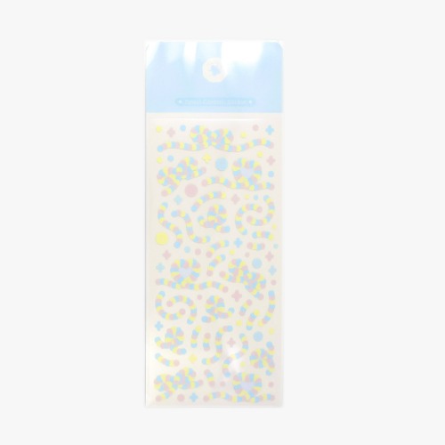 Pastel Confetti Sticker 달퐁