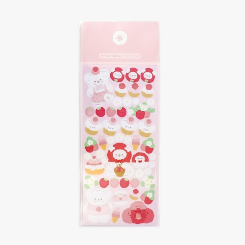 Strawberry Sticker 달퐁