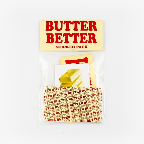 Better butter sticker pack 러브띵스